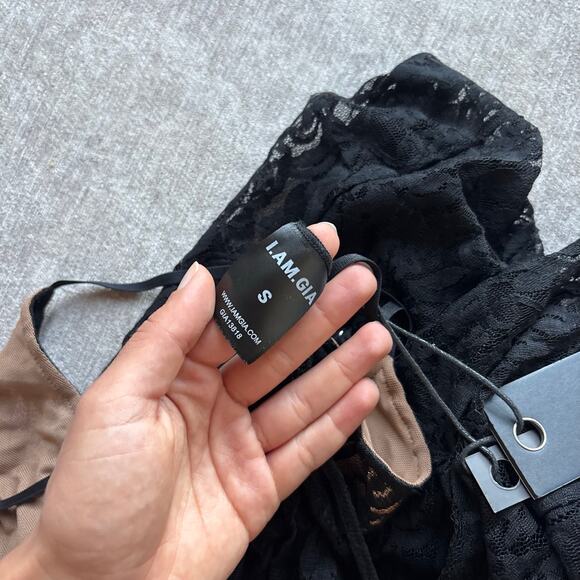 NWT IAMGIA Sheer Lace Catsuit - Picture 4 of 5